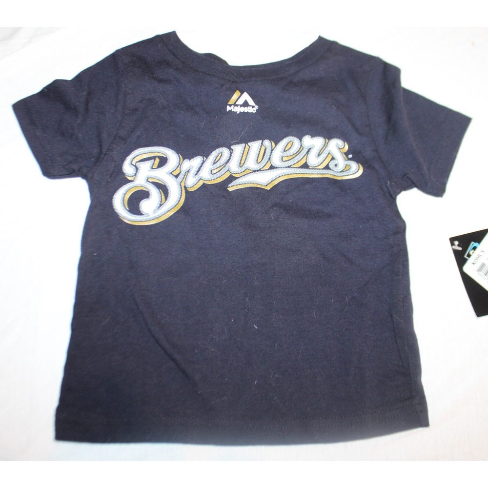 NEW Milwaukee Brewers Toddler boy or girls Size 12 Month 12M Shirt